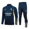 Real Madrid Sweat d'Entraînement Quarter-Zip 2023-24 Marine Pour Homme